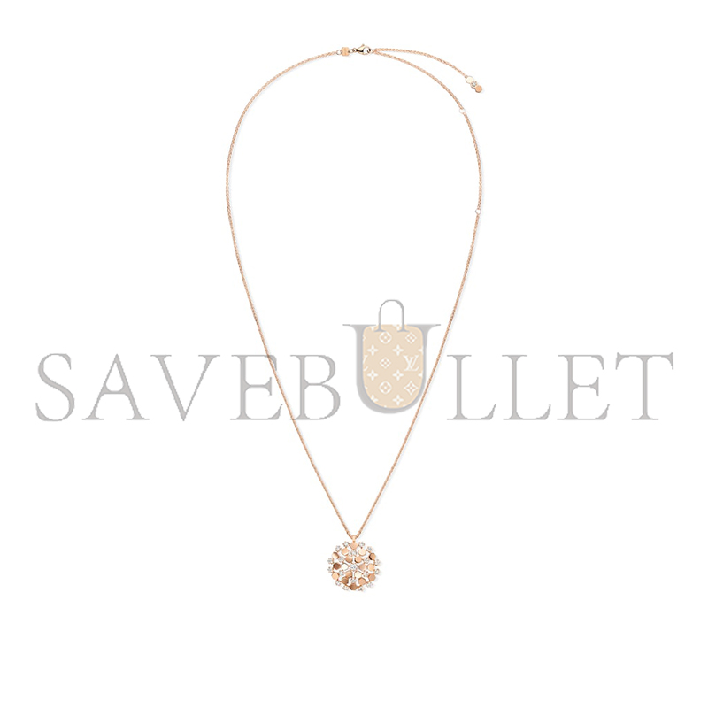 CHAUMET BEE DE CHAUMET NECKLACE 18K ROSE GOLD DIAMONDS 085404